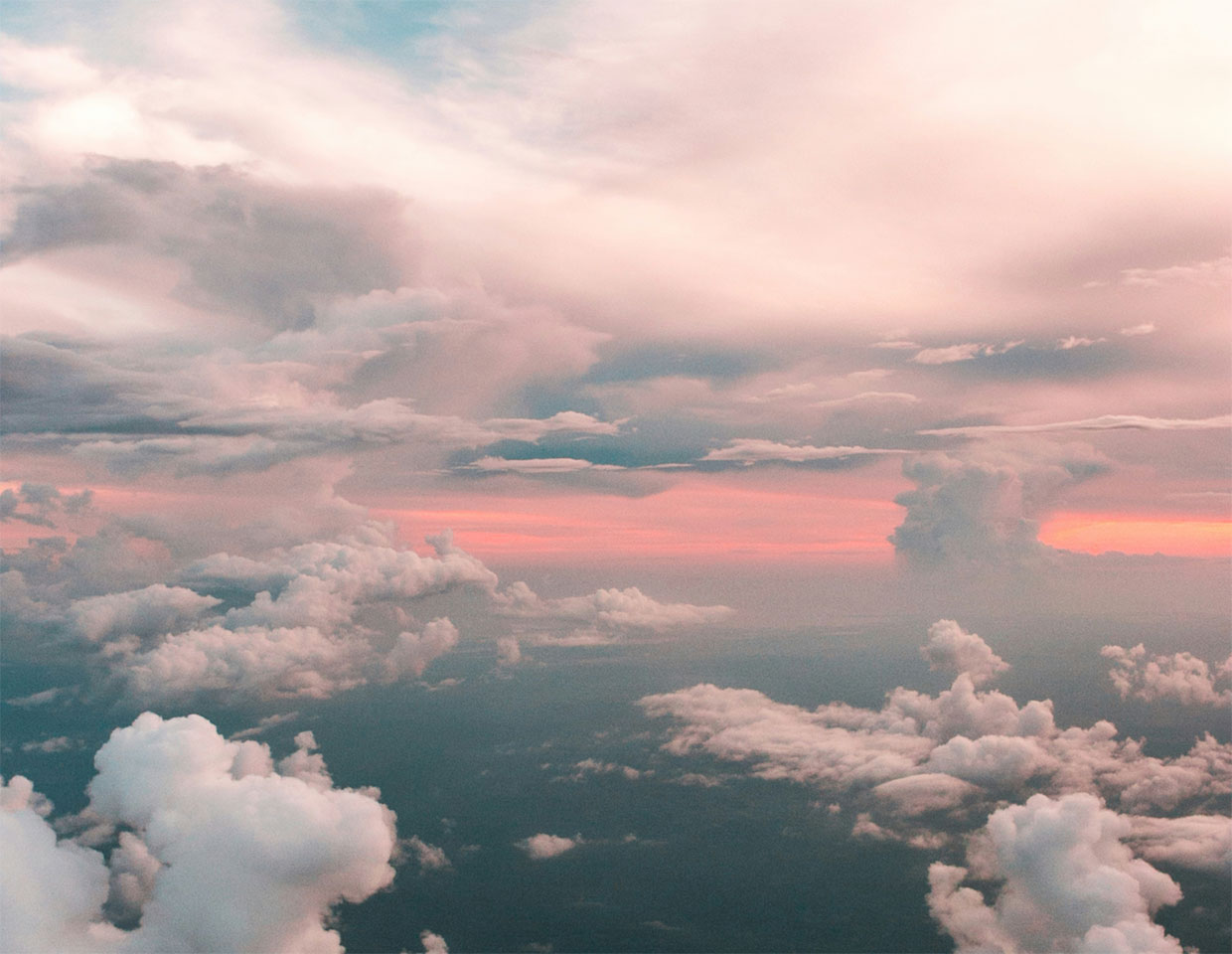 Clean air and clouds